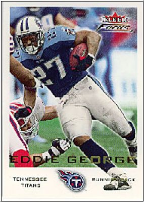 NFL 2000 Fleer Focus - No 128 - Eddie George
