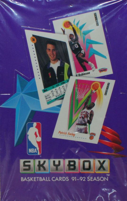 NBA 1991-92 SkyBox Hobby Series 1