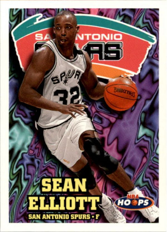 NBA 1997-98 Hoops - No 134 - Sean Elliott