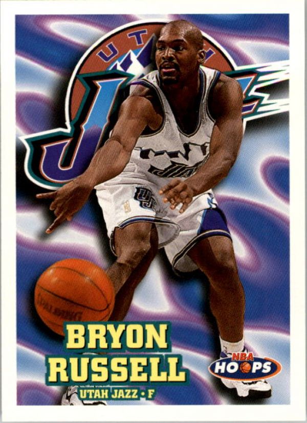 NBA 1997-98 Hoops - No. 152 - Bryon Russell