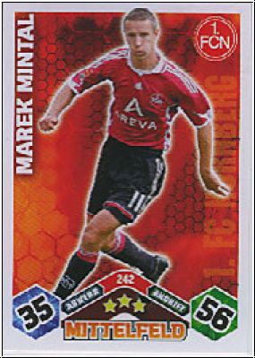 Soccer 2010/11 Topps Match Attax - No 242 - Marek Mintal