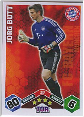 Fussball 2010 / 11 Topps Match Attax - No 217 - Jörg Butt