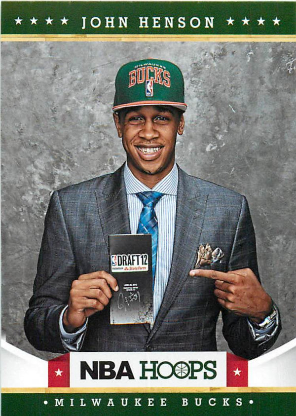 NBA 2012-13 Hoops - No 287 - John Henson