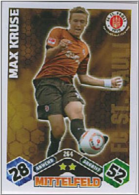 Fussball 2010 / 11 Topps Match Attax - No 264 - Max Kruse