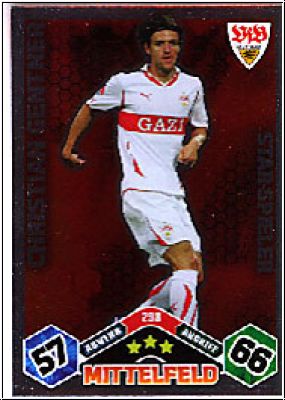 Soccer 2010/11 Topps Match Attax - No 298 - C. Gentner