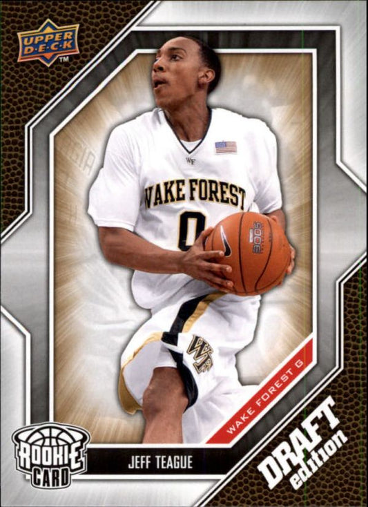 NBA 2009-10 Upper Deck Draft Edition - No 51 - Jeff Teague