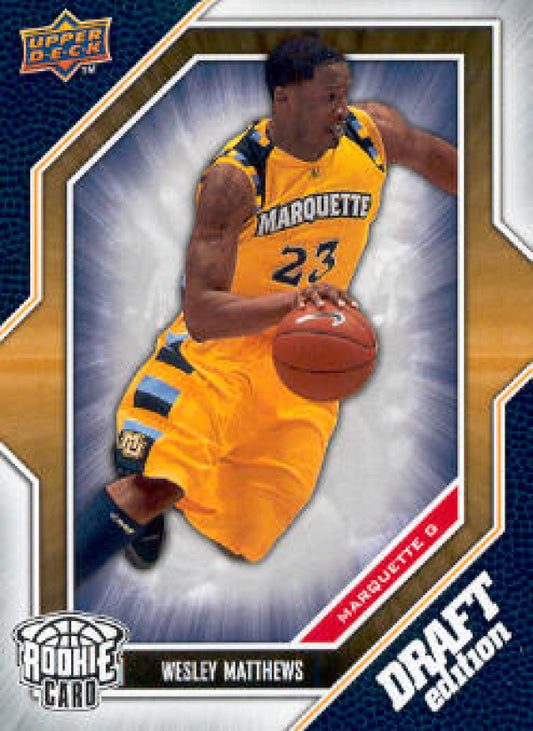 NBA 2009-10 Upper Deck Draft Edition - No 68 - Wesley Matthews