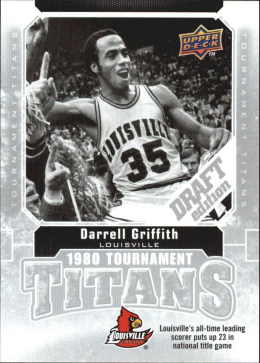 NBA 2009-10 Upper Deck Draft Edition Tournament Titans - No TT-DG - Darrell Griffith