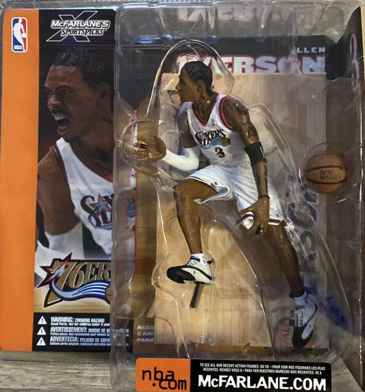 NBA 2002 McFarlane Figur - Serie 1 - Allen Iverson