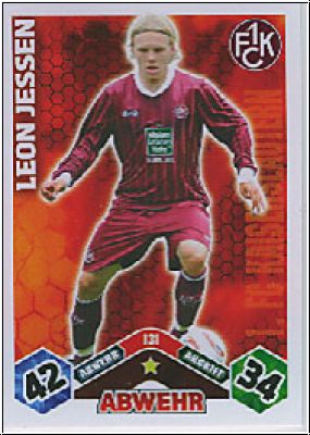 Soccer 2010/11 Topps Match Attax - No 131 - Leon Jessen