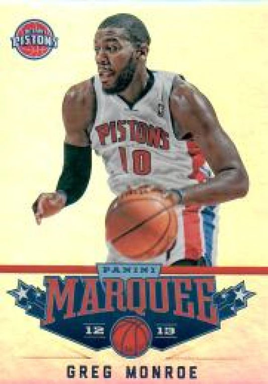 NBA 2012-13 Panini Marquee - No 11 - Greg Monroe