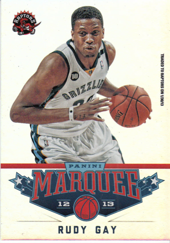 NBA 2012-13 Panini Marquee - No 42 - Rudy Gay