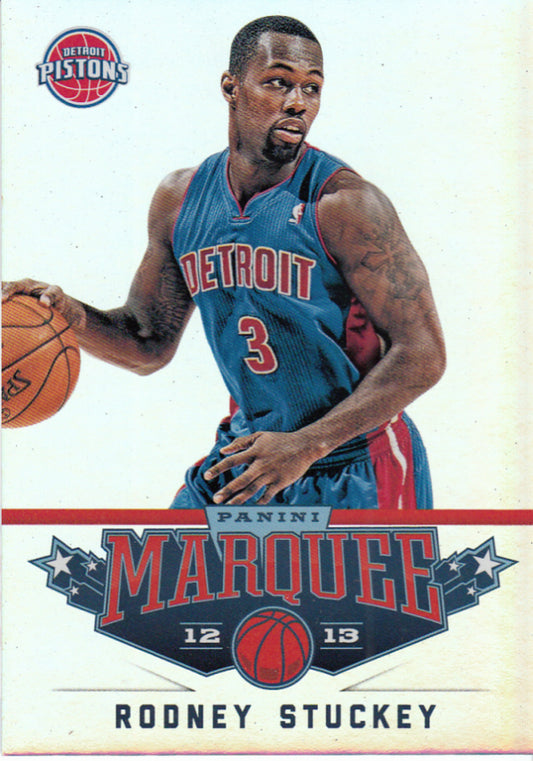 NBA 2012-13 Panini Marquee - No. 43 - Rodney Stuckey