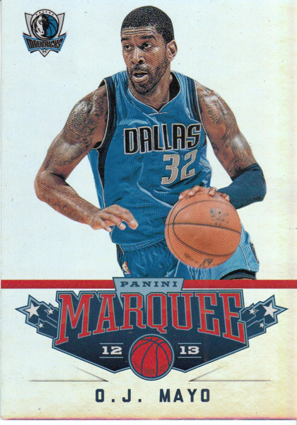 NBA 2012-13 Panini Marquee - No 47 - O.J. Mayo