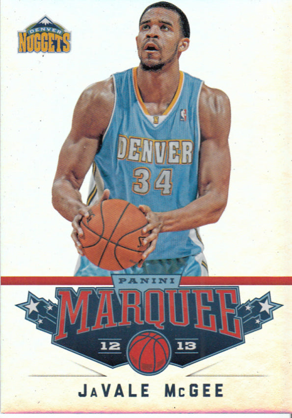 NBA 2012-13 Panini Marquee - No 61 - JaVale McGee