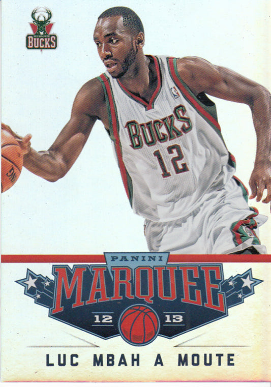 NBA 2012-13 Panini Marquee - No 66 - Luc Mbah A Moute