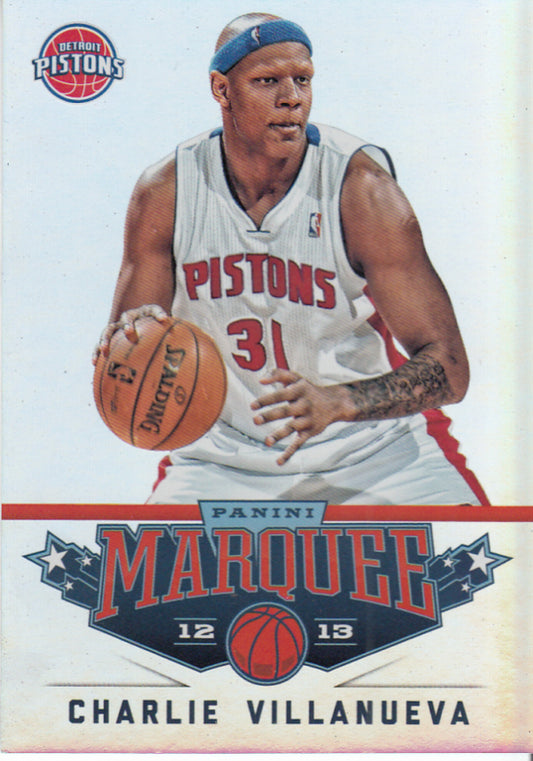 NBA 2012-13 Panini Marquee - No 68 - Charlie Villanueva