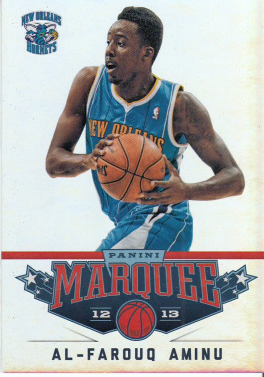 NBA 2012-13 Panini Marquee - No 74 - Al-Farouq Aminu