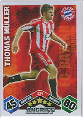 Soccer 2010/11 Topps Match Attax - No 234 - Thomas Müller