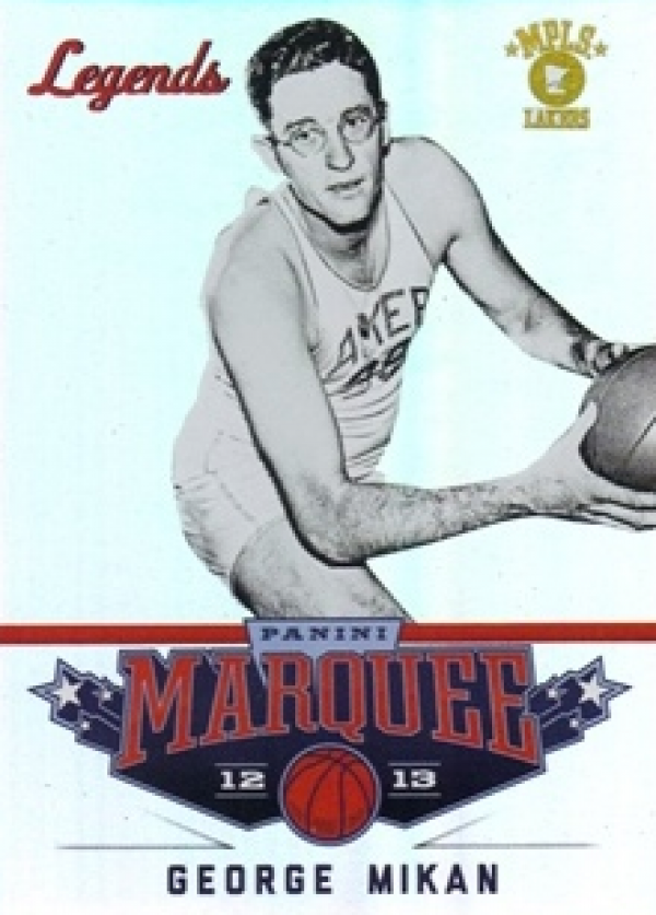 NBA 2012-13 Panini Marquee - No 109 - George Mikan