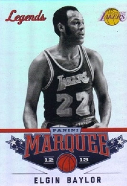 NBA 2012-13 Panini Marquee - No. 135 - Elgin Baylor