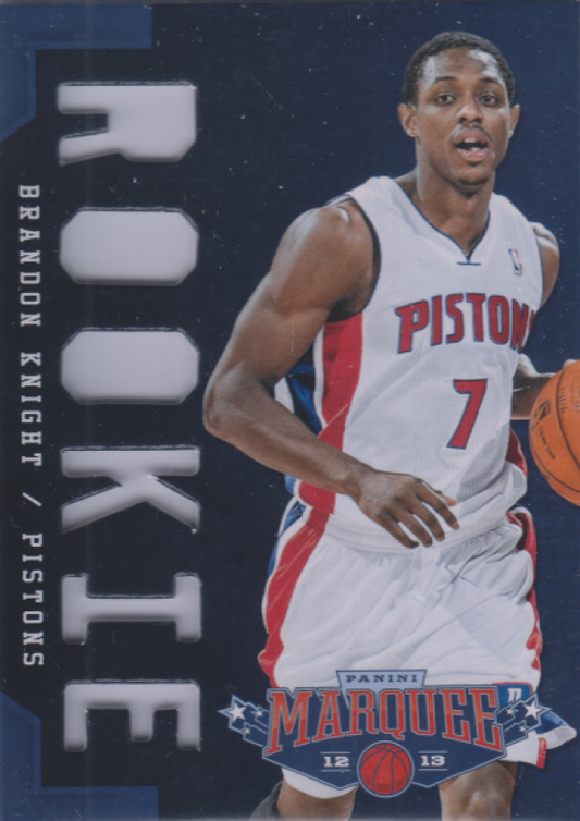 NBA 2012-13 Panini Marquee - No. 324 - Brandon Knight