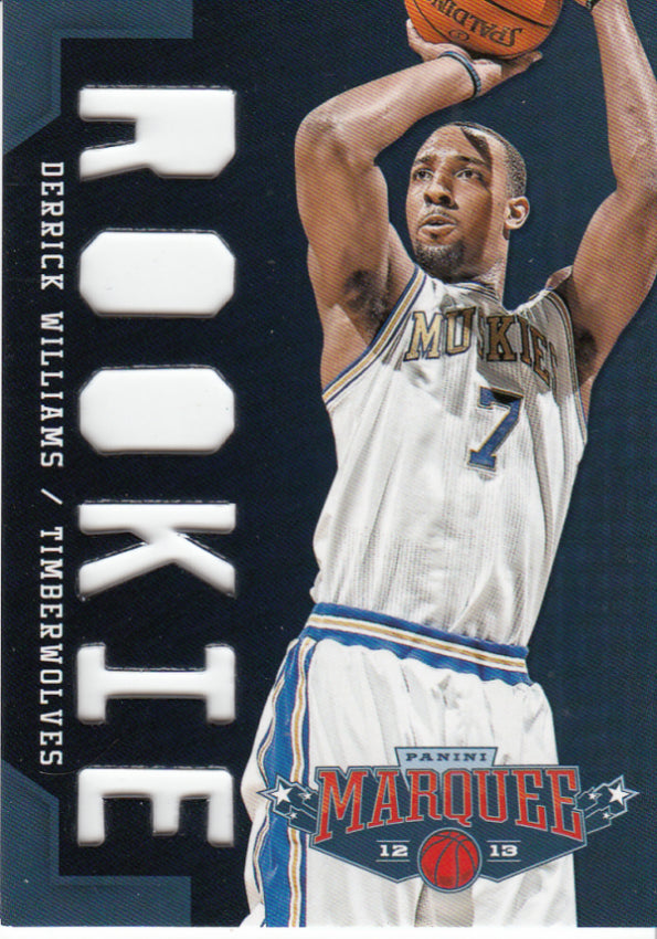 NBA 2012-13 Panini Marquee - No. 329 - Derrick Williams