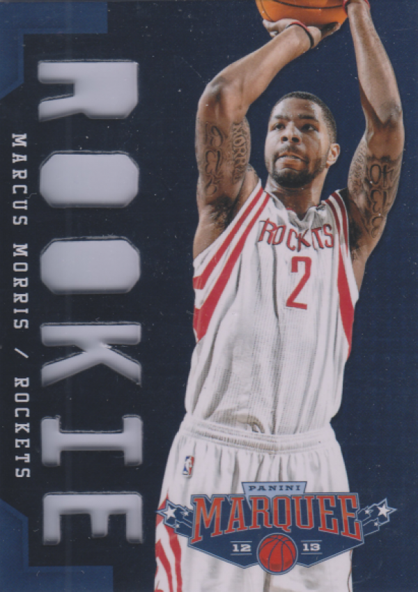 NBA 2012-13 Panini Marquee - No. 341 - Marcus Morris