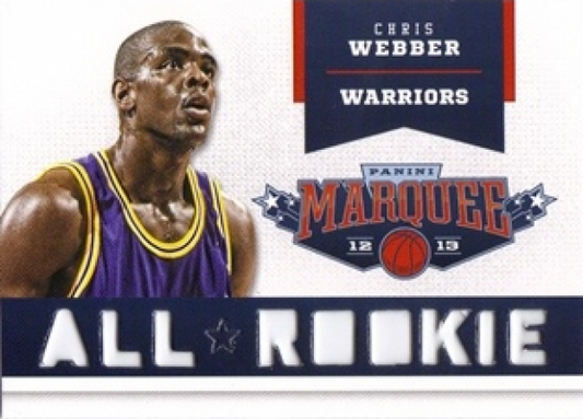 NBA 2012-13 Panini Marquee All-Rookie Team Laser Cut - No 20 - Chris Webber