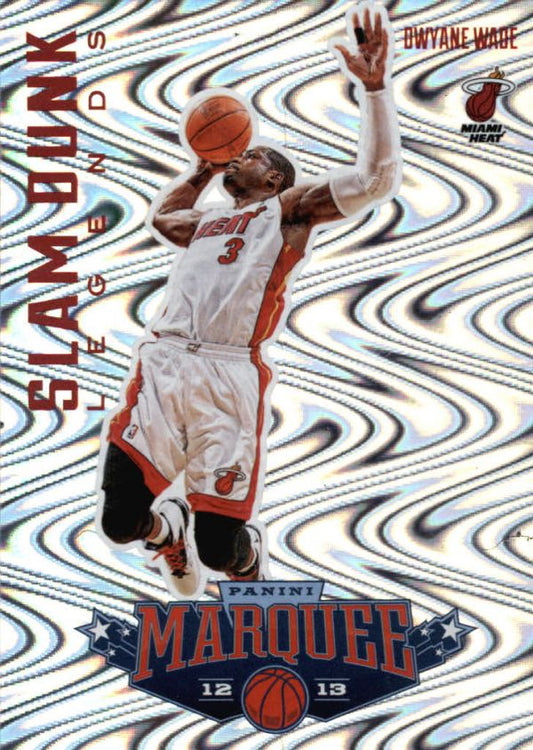 NBA 2012-13 Panini Marquee Slam Dunk Legends - No 13 - Dwayne Wade