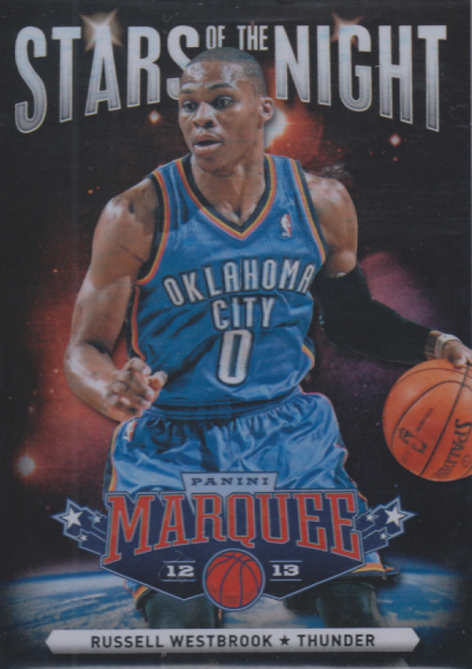 NBA 2012-13 Panini Marquee Stars of the Night - No 10 - Russell Westbrook