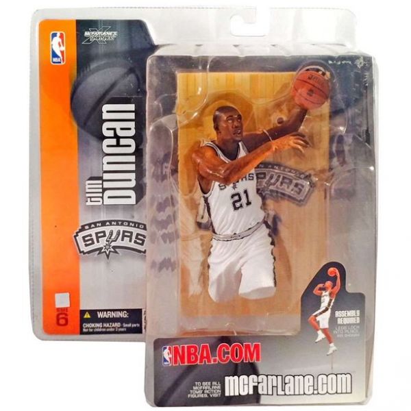 NBA 2004 McFarlane Figure - Series 6 - Tim Duncan