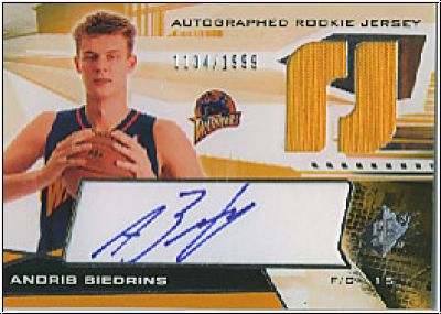 NBA 2004/05 SPx - No 125 - Andris Biedrins