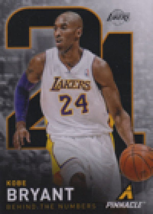 NBA 2013-14 Pinnacle Behind the Numbers - No 3 - Kobe Bryant