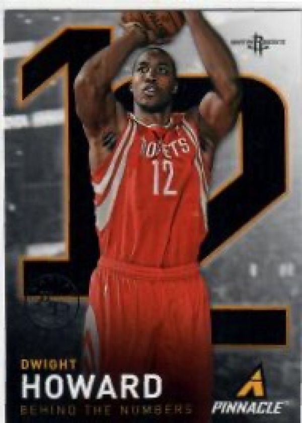 NBA 2013-14 Pinnacle Behind the Numbers Artist's Proofs - No 12 - Dwight Howard