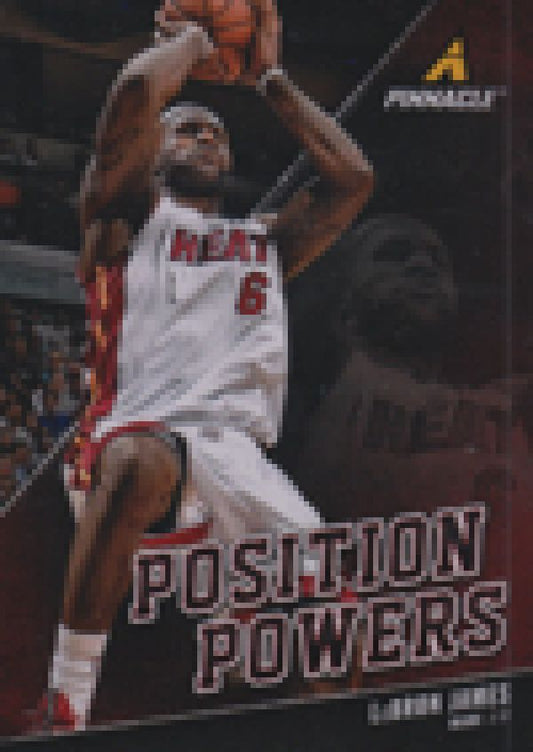 NBA 2013-14 Pinnacle Position Powers - No 9 - LeBron James