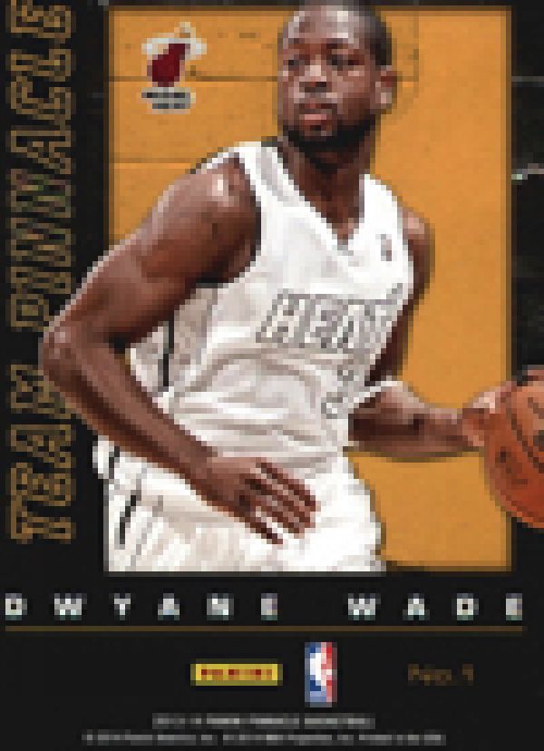 NBA 2013-14 Pinnacle Team Pinnacle - No 1 - Kevin Durant / Dwyane Wade