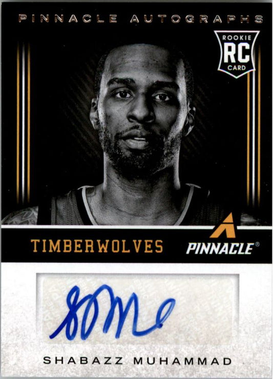 NBA 2013-14 Pinnacle Autographs - No 173 - Shabazz Muhammad