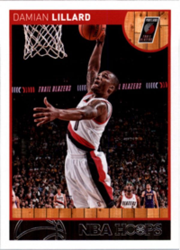 NBA 2013-14 Hoops - No. 106 - Damian Lillard