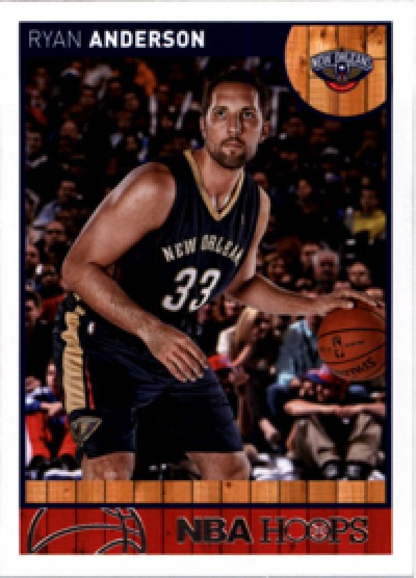 NBA 2013-14 Hoops - No. 128 - Ryan Anderson