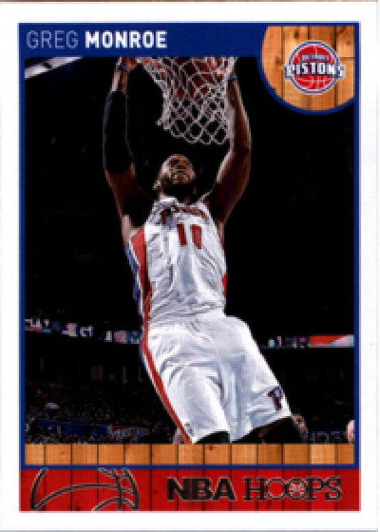 NBA 2013-14 Hoops - No. 154 - Greg Monroe