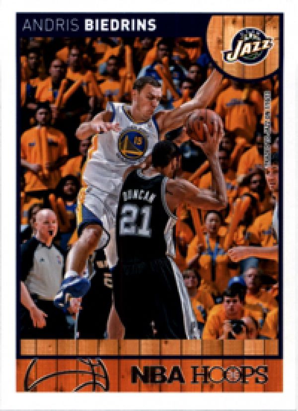 NBA 2013-14 Hoops - No 212 - Andris Biedrins