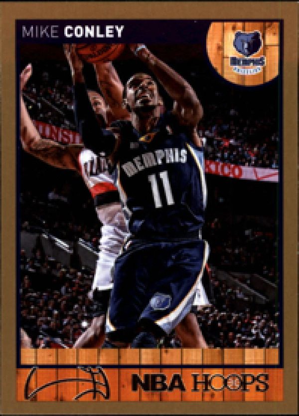 NBA 2013-14 Hoops Gold - No. 22 - Mike Conley