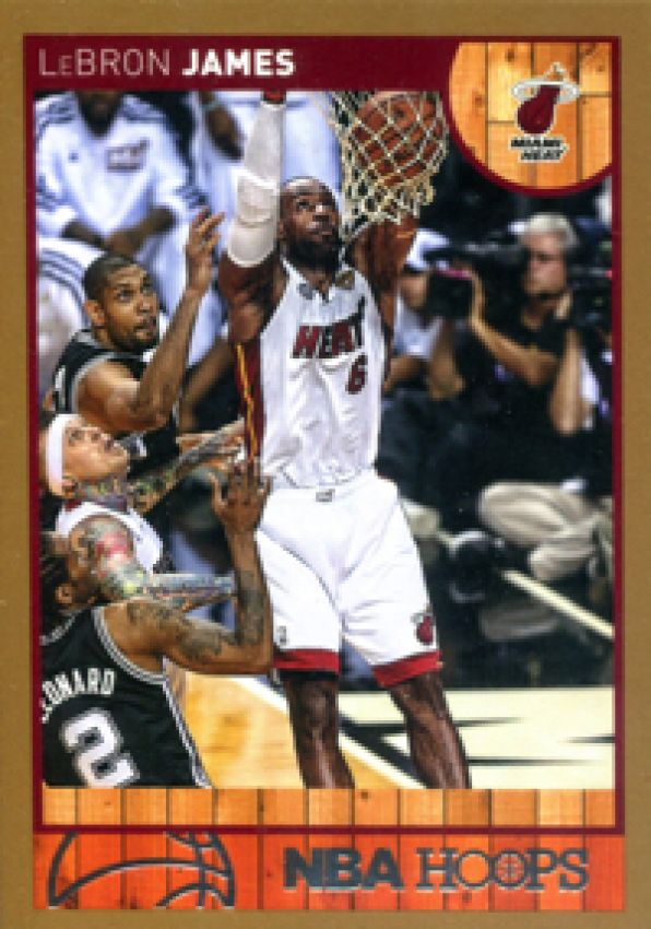 NBA 2013-14 Hoops Gold - No 62 - LeBron James