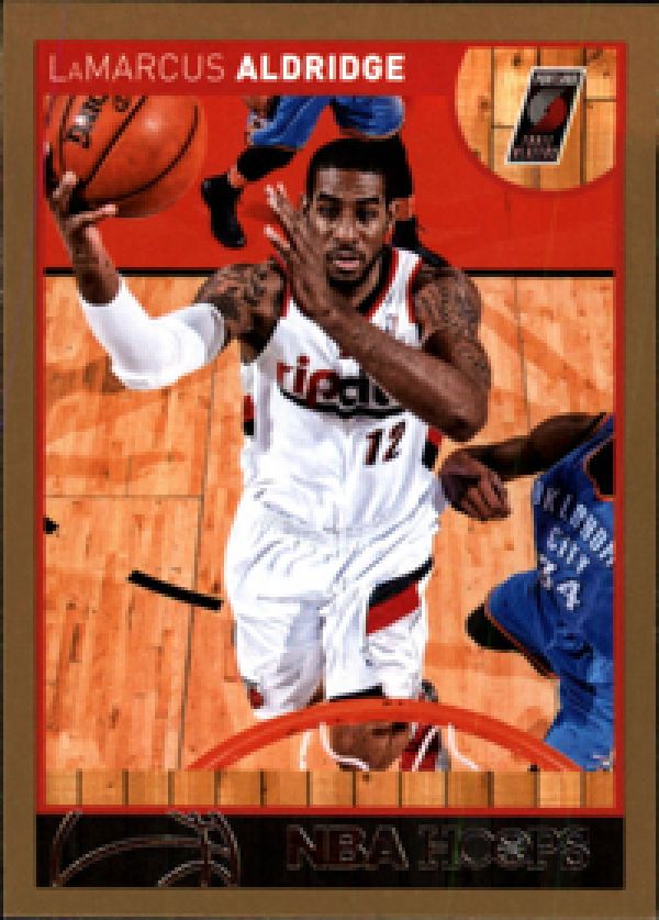 NBA 2013-14 Hoops Gold - No. 116 - LaMarcus Aldridge