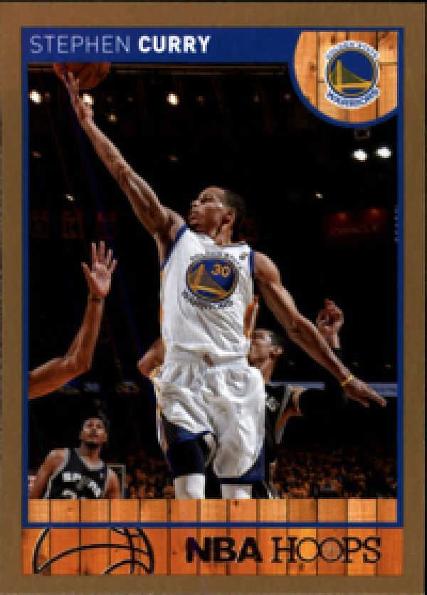 NBA 2013-14 Hoops Gold - No. 124 - Stephen Curry