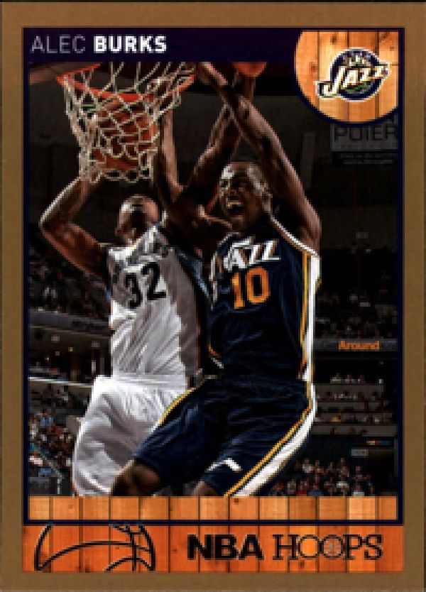 NBA 2013-14 Hoops Gold - No. 165 - Alec Burks