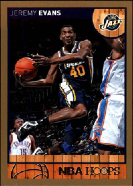 NBA 2013-14 Hoops Gold - No 180 - Jeremy Evans