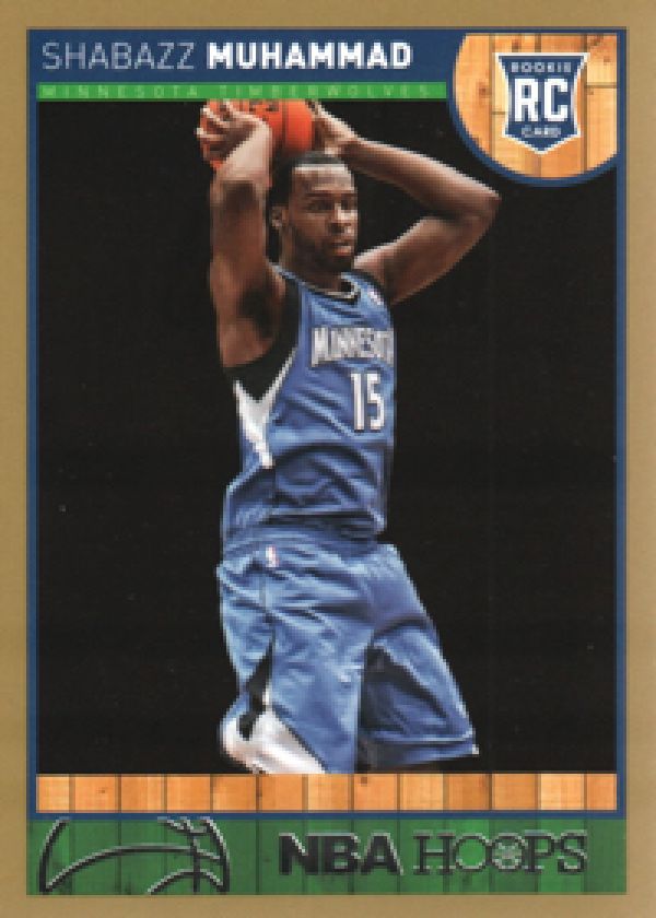 NBA 2013-14 Hoops Gold - No. 274 - Shabaz Muhammad