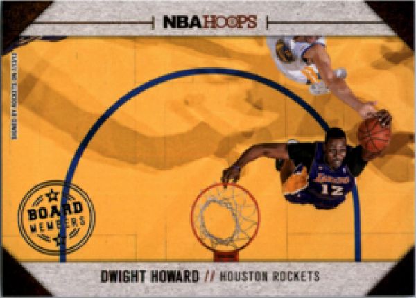 NBA 2013-14 Hoops Board Members - No 5 - Dwight Howard